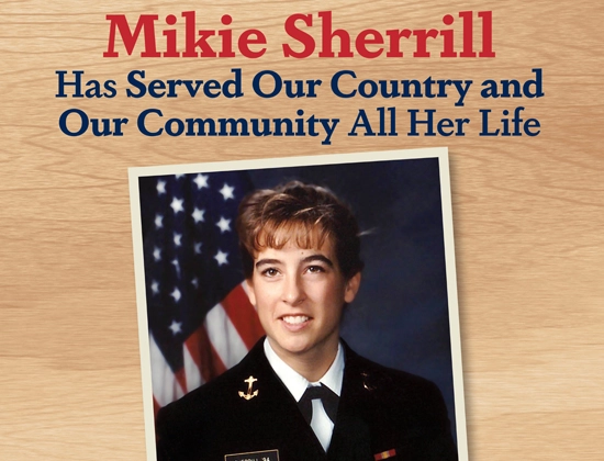 With Honor IE for Mikie Sherrill